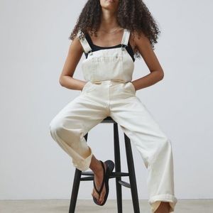 Everlane Cream Jumpsuit